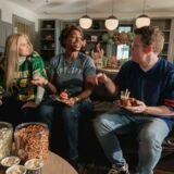 Photo professional home party atmosphere ideas